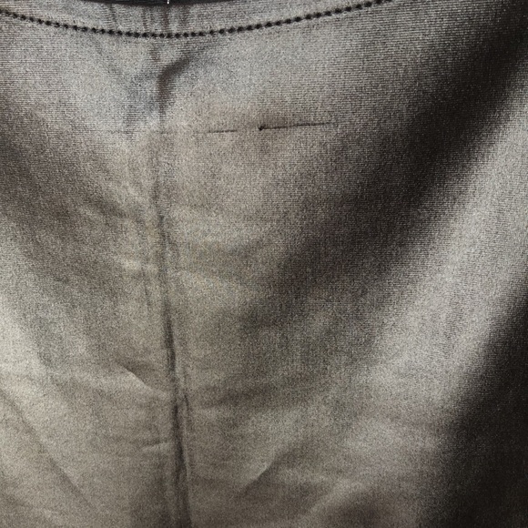 Poof Couture faux leather look top sz L fuchsia and black - Picture 4 of 6